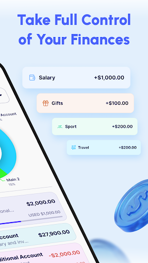 Orrin accounts and income categories